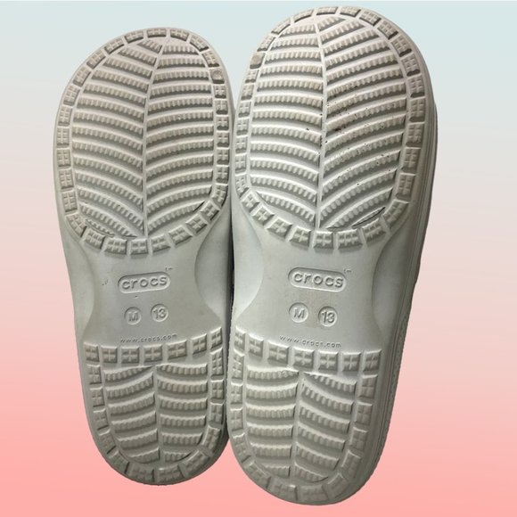 Crocs Classic Crocs Tie Dye Mania Foil Comfort 206481 Men's Size 13 - Picture 8 of 12